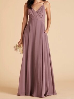 Birdy Grey Dark Mauve Kaia Maxi Dress